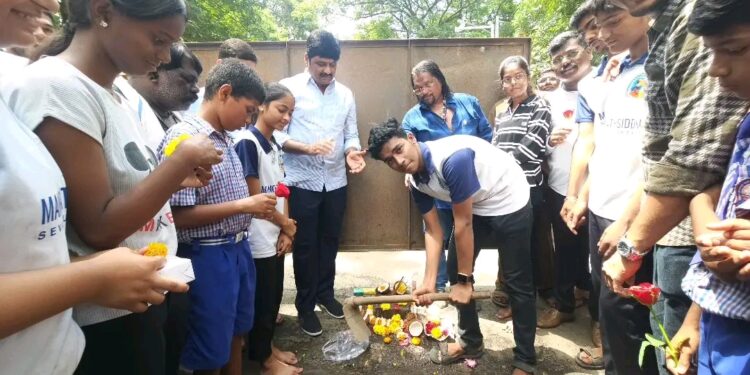 दोन वर्षांपासून रखडलेल्या भिवंडीतील रस्त्याच्या काँक्रीटीकरणाचा शुभारंभ