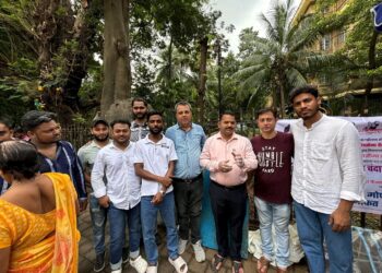 टाटा कॅन्सर रुग्णालयात मोफत अन्नदान, औषध वाटप शिबीर