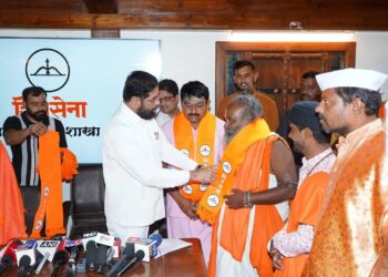 बेळगावमधील अनेक मठाधिपतींचा शिवसेनेत प्रवेश