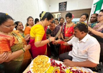 पालिका निवडणुकीत लाडक्या बहिणी महायुतीला आशीर्वाद देतील : राजेश मोरे