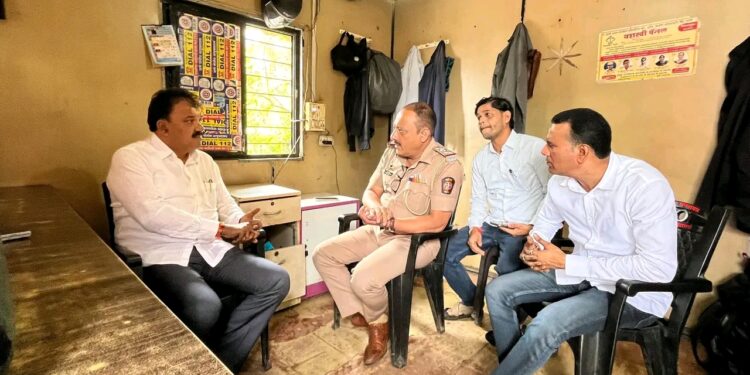 कल्याण-शिळफाटा वाहतूक कोंडी संदर्भात आमदार राजेश गोवर्धन मोरेंकडून पाहणी