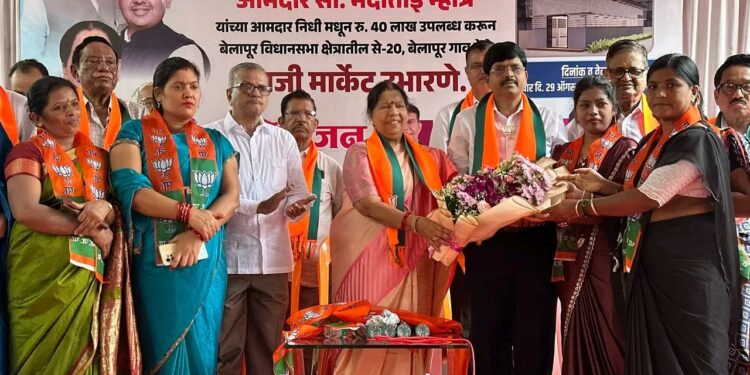 महिलांच्या पक्षप्रवेशामुळे भाजपला महिलाशक्तीचे बळ : आमदार मंदा म्हात्रे