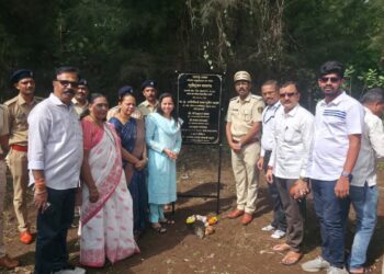 श्रीवर्धन समुद्रकिनारा वन-पर्यटन भूमीपूजन